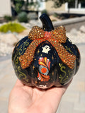 Pumpkin. Bedazzled with ghosts
