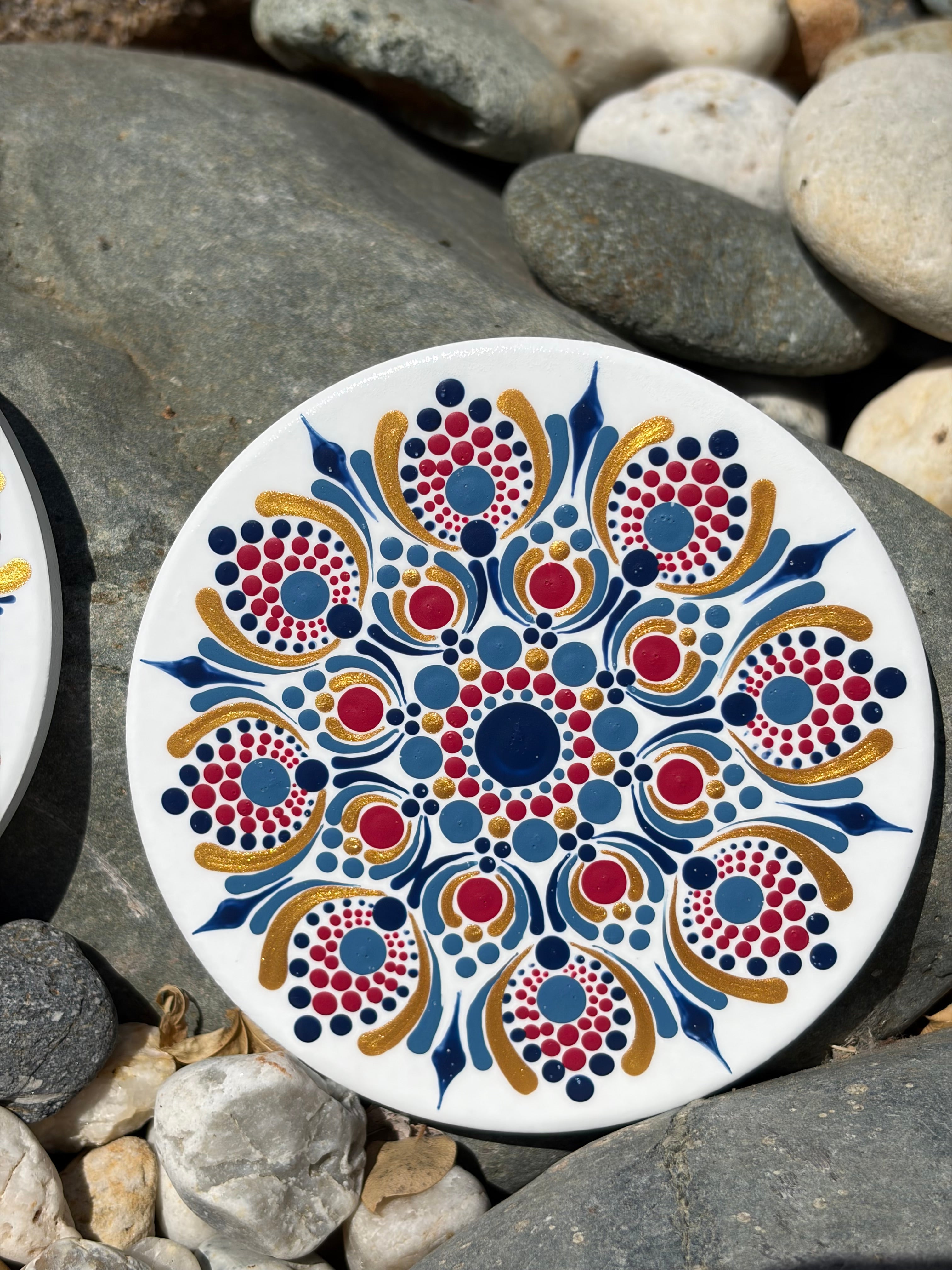 Handpainted original COASTERS.