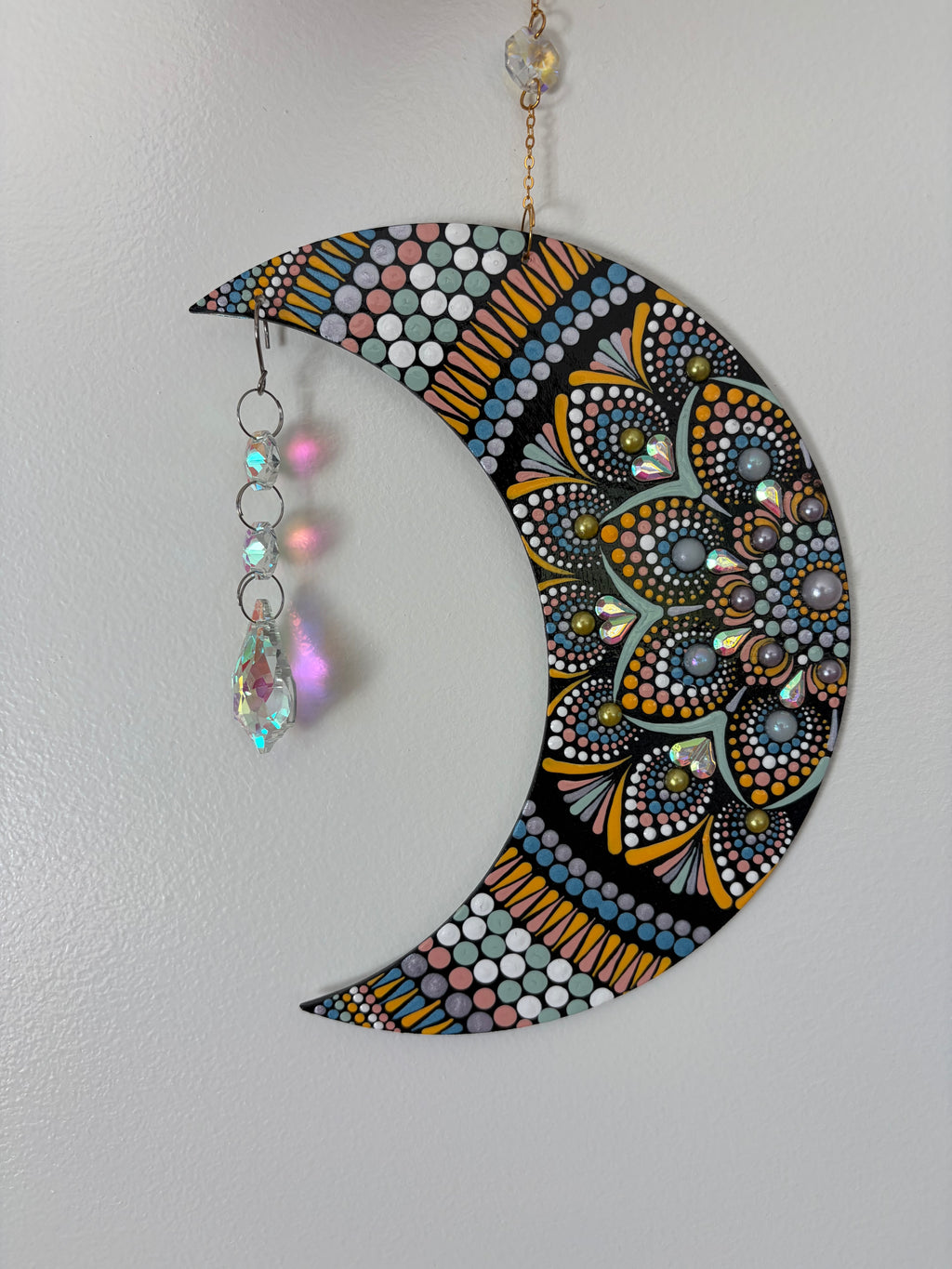 Moon Suncatcher/Dreamcatcher