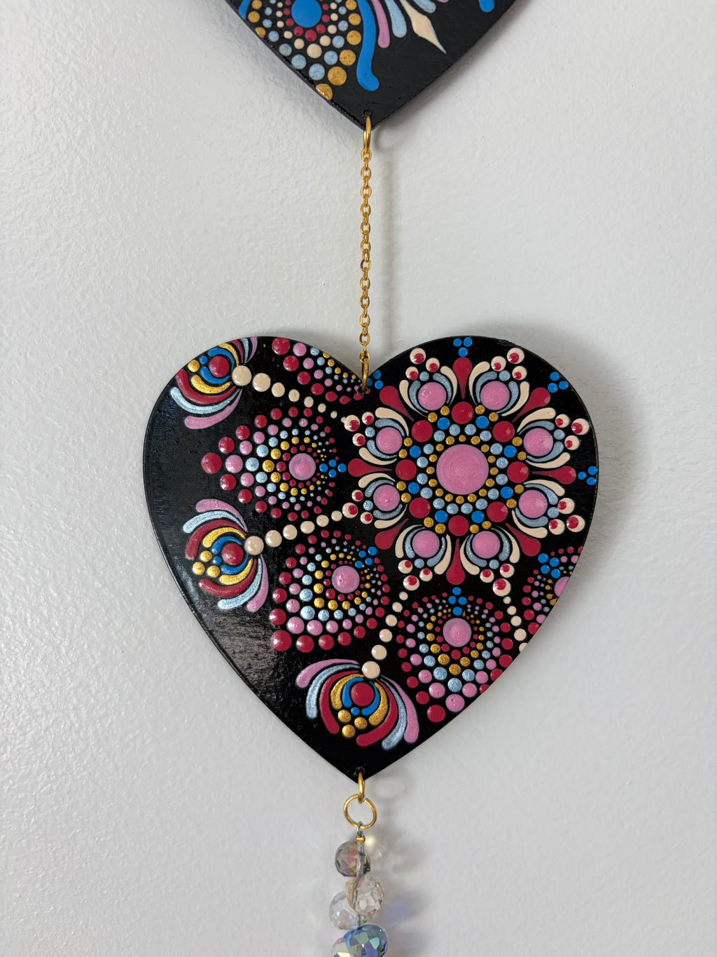 Two Heart Suncatcher/Dreamcatcher