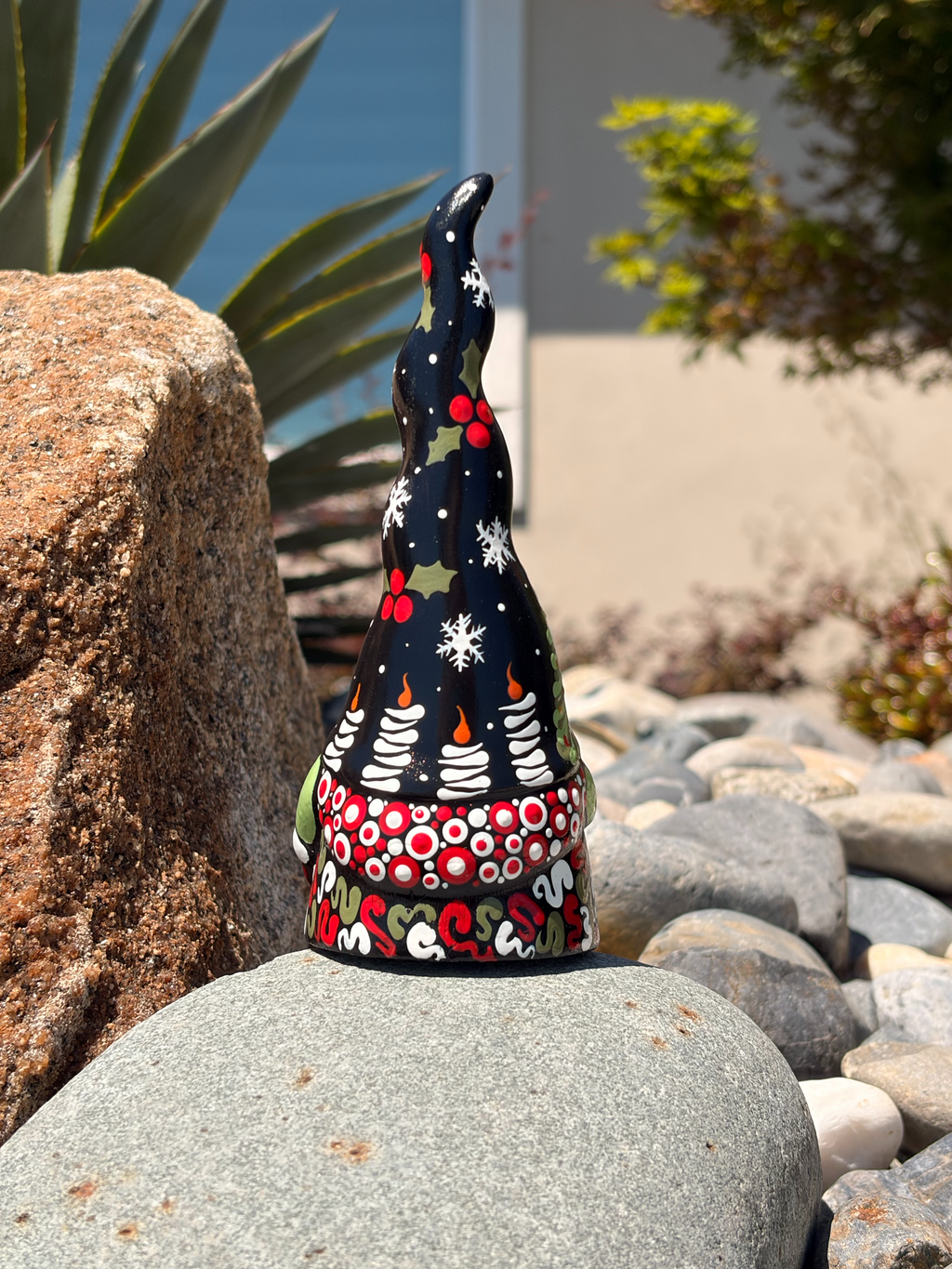 Christmas Hand Painted Gnome