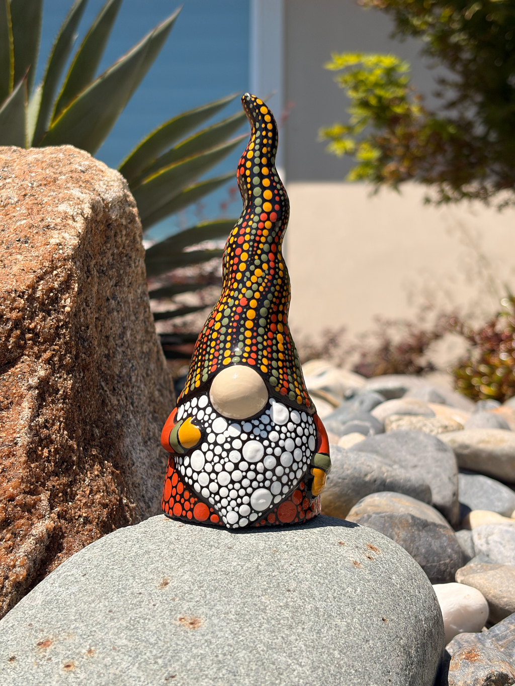 Hand Painted Fall Gnome