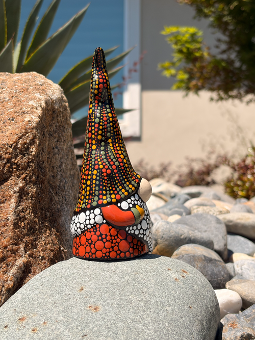 Hand Painted Fall Gnome