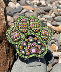 Hand Painted Mandala PawPrint