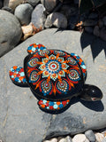 Hand Painted Mandala On a Turtle