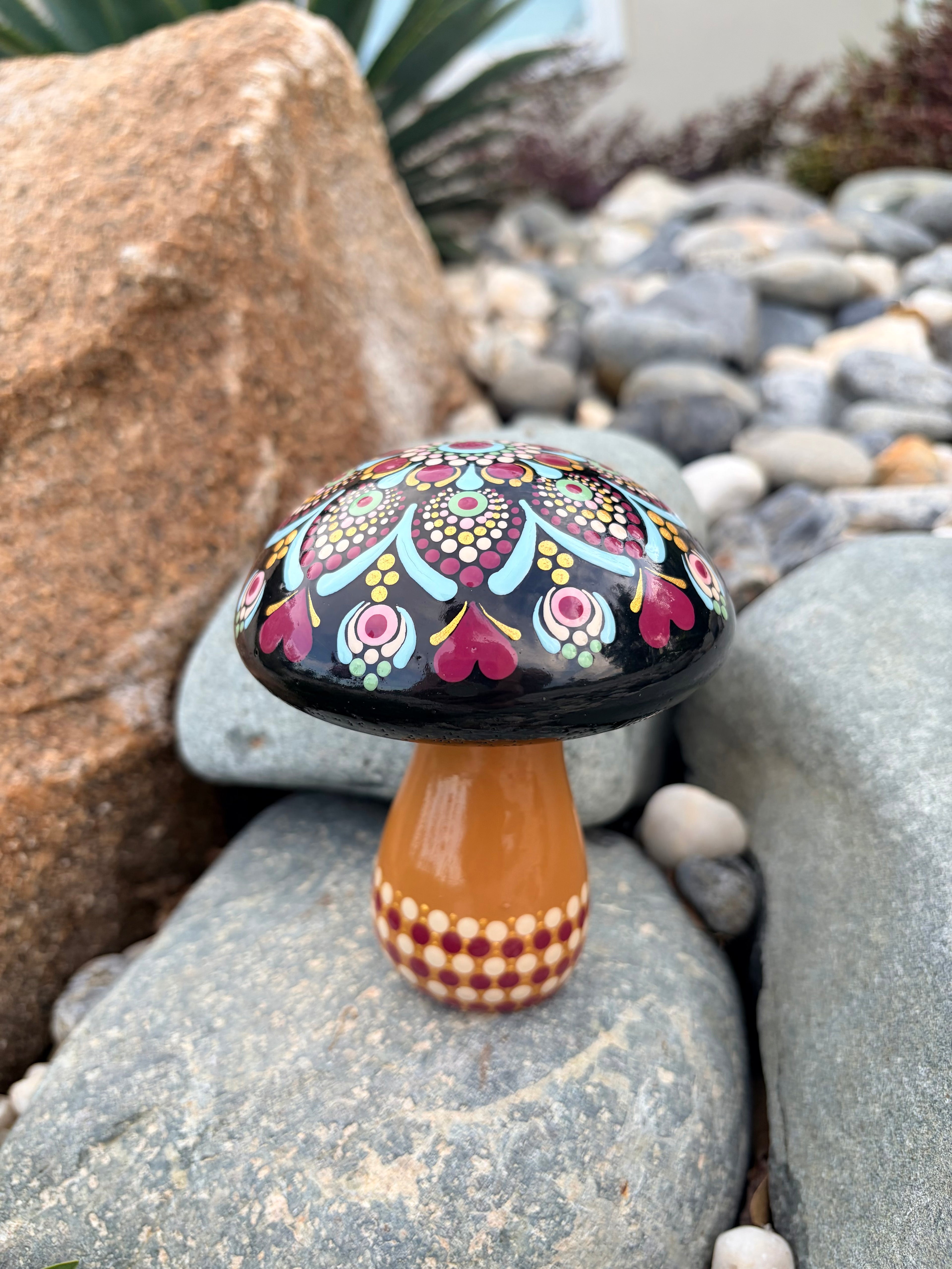 Hand Painted Mushroom