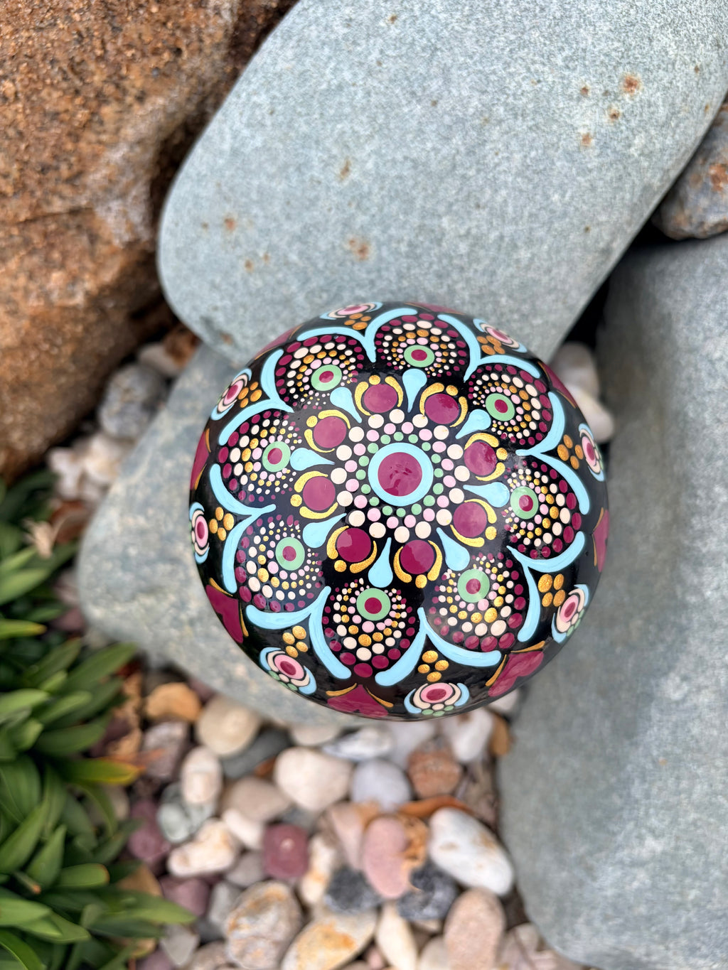 Hand Painted Mushroom