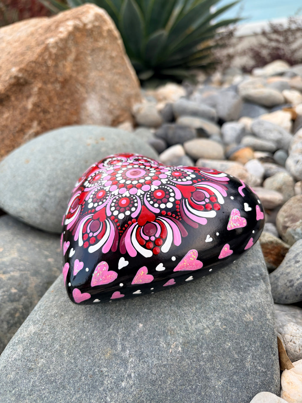 Hand Painted Heart
