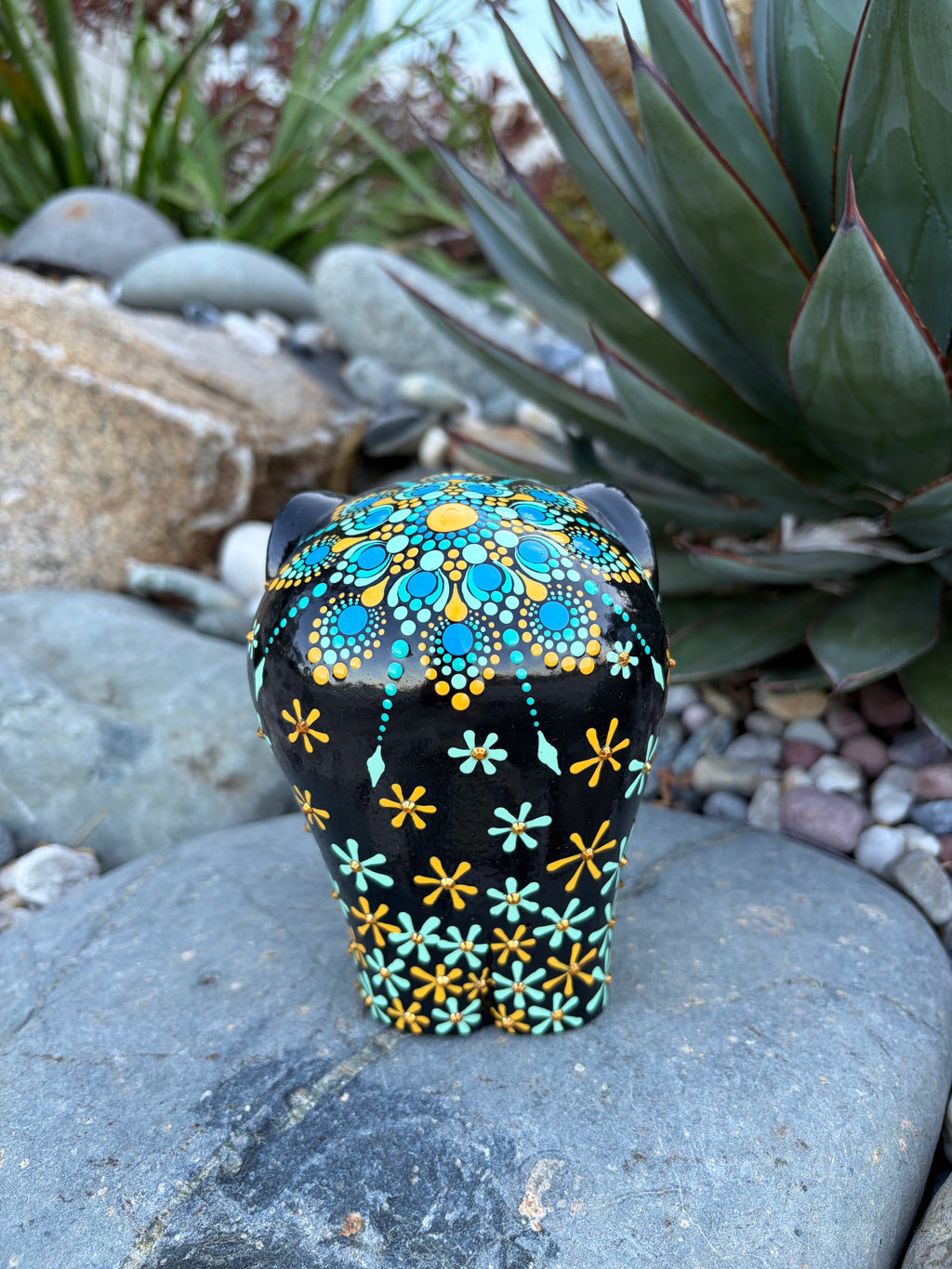 Hand Painted Beautiful Mandala Elephant