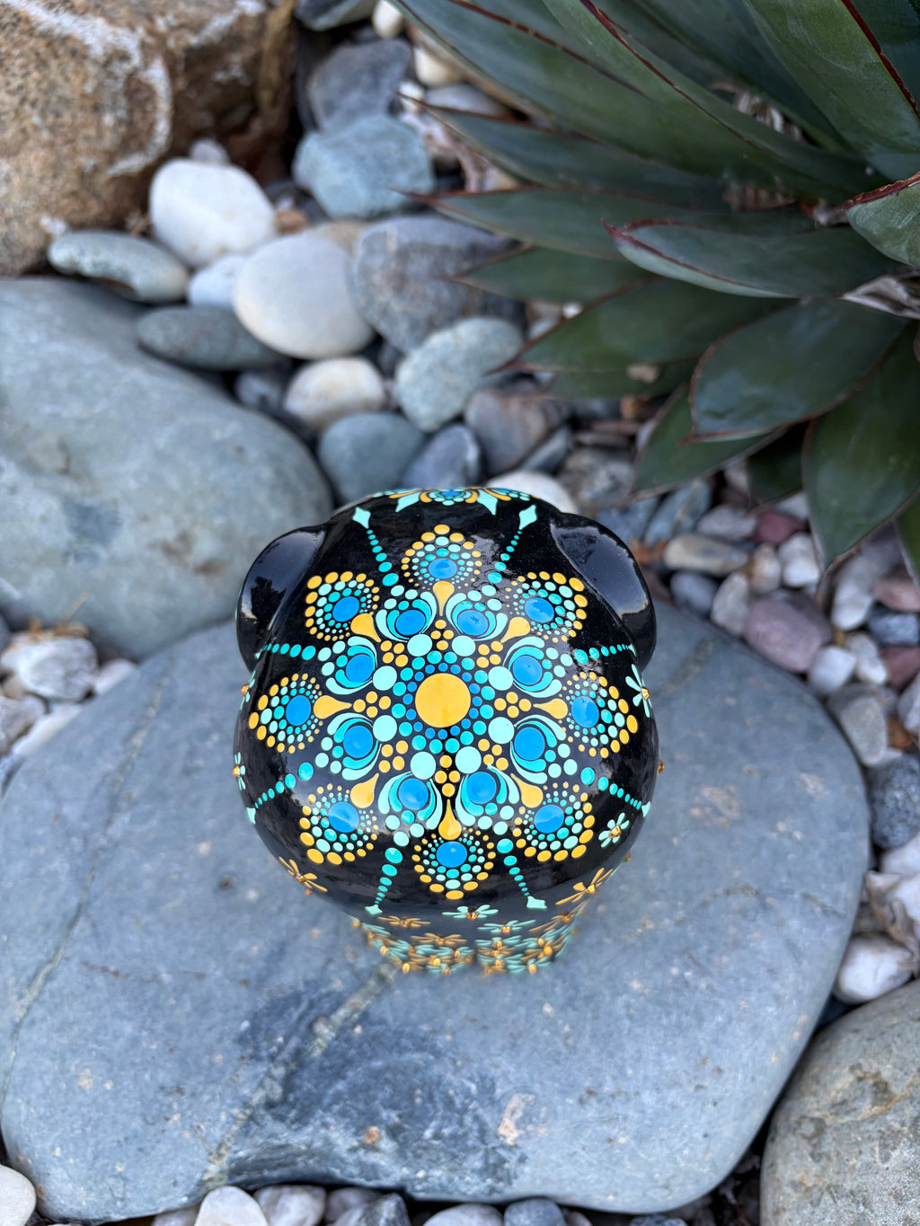 Hand Painted Beautiful Mandala Elephant