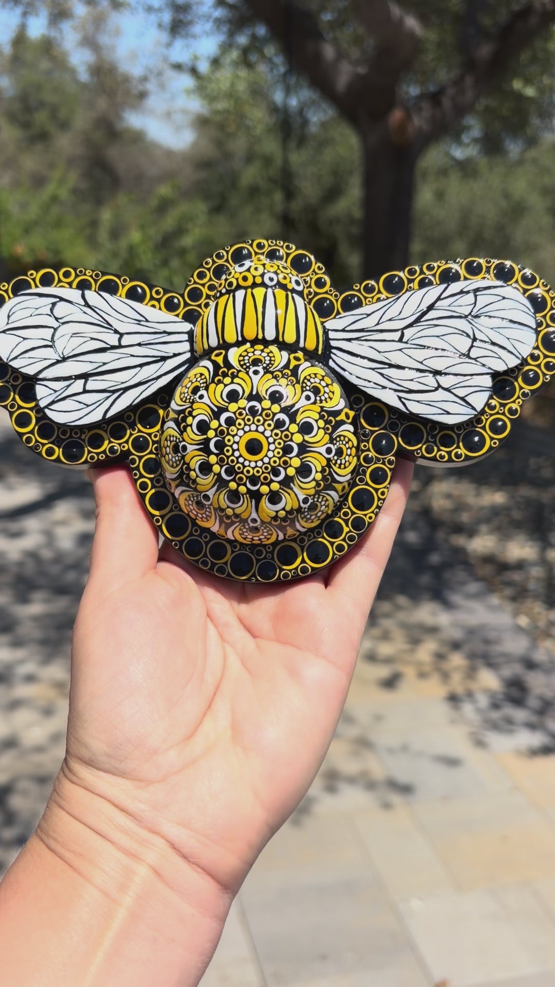 Hand Painted Bee
